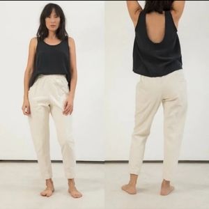 Elizabeth suzann Clyde work pants in cotton canvas